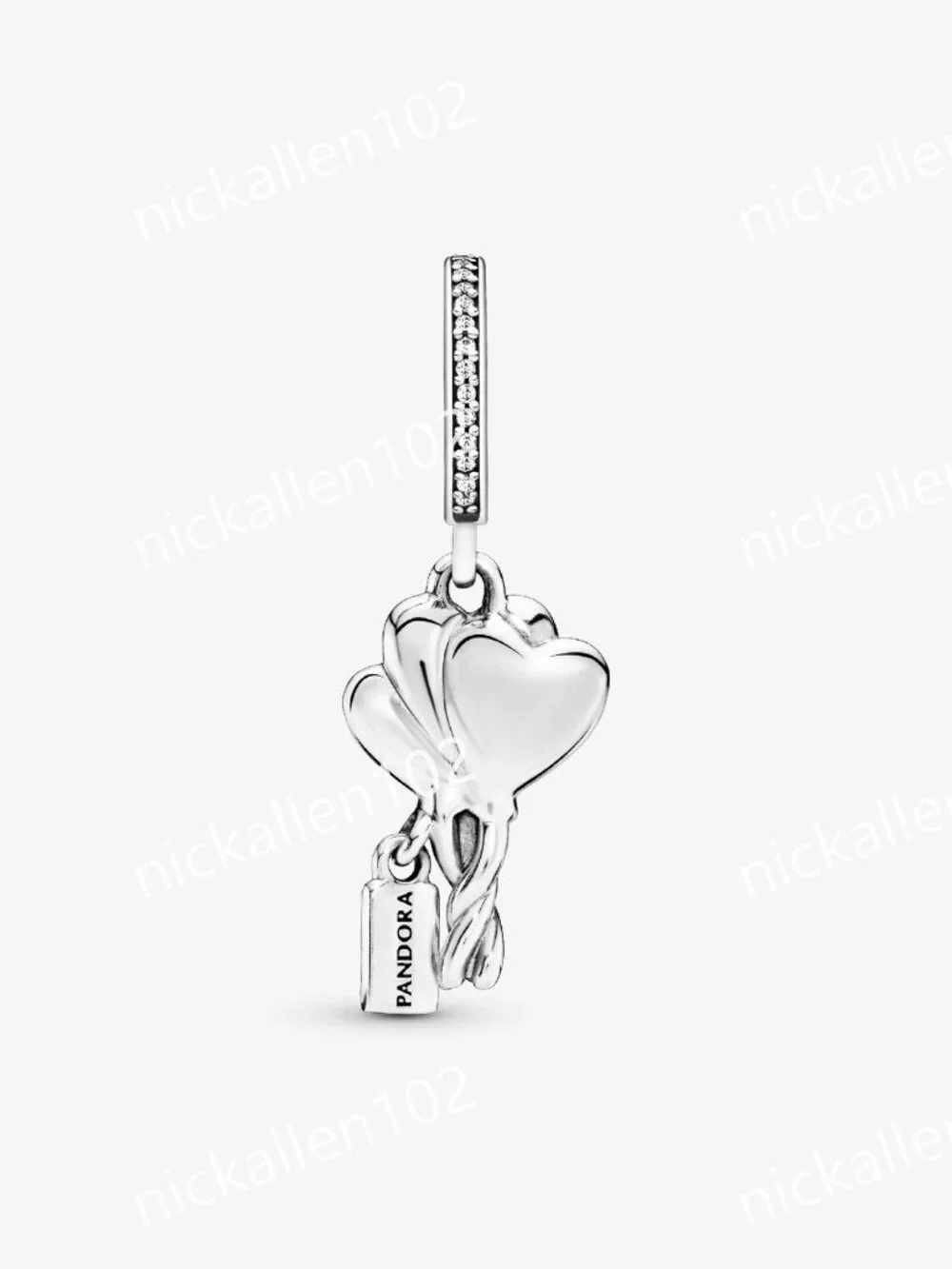 Pandora Happy Bday Balloon Dangle Charm
